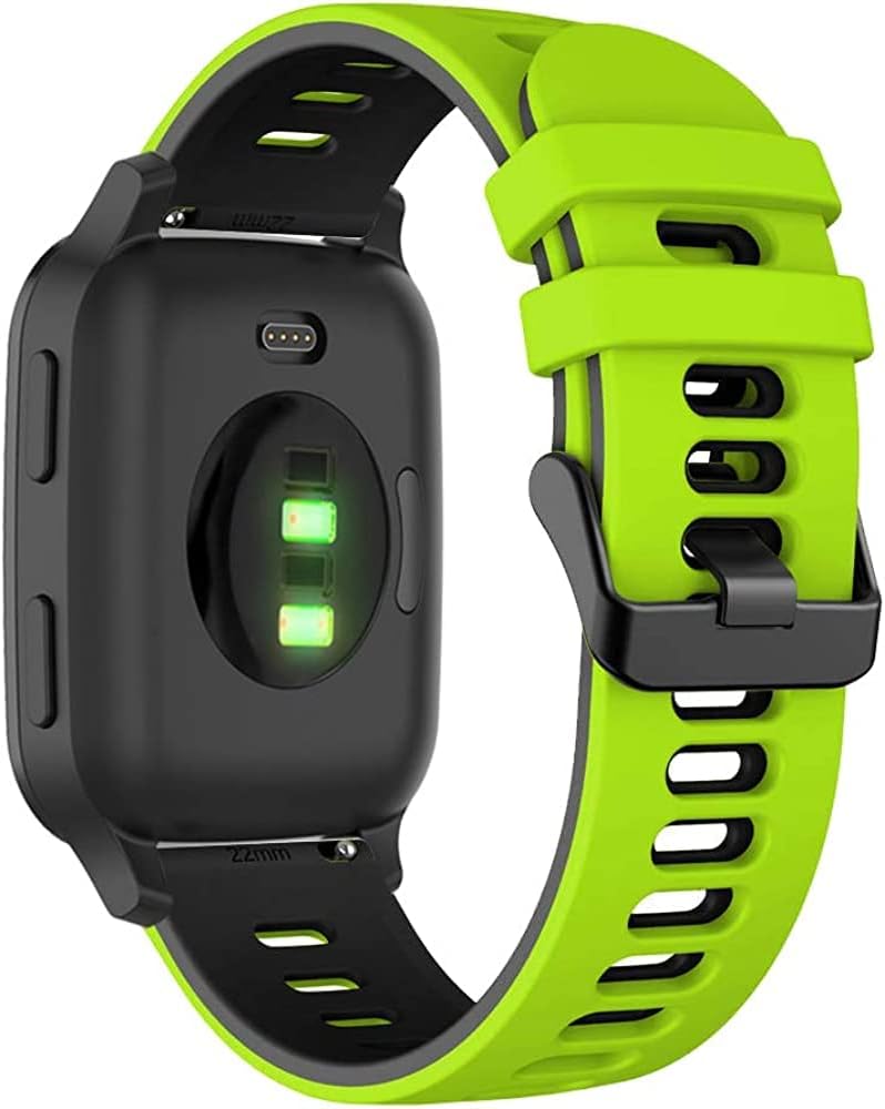 Detalle de Fleshy Leaf 20mm Silicone Bands for Amazfit GTS/GTS 2 family and Bip Series