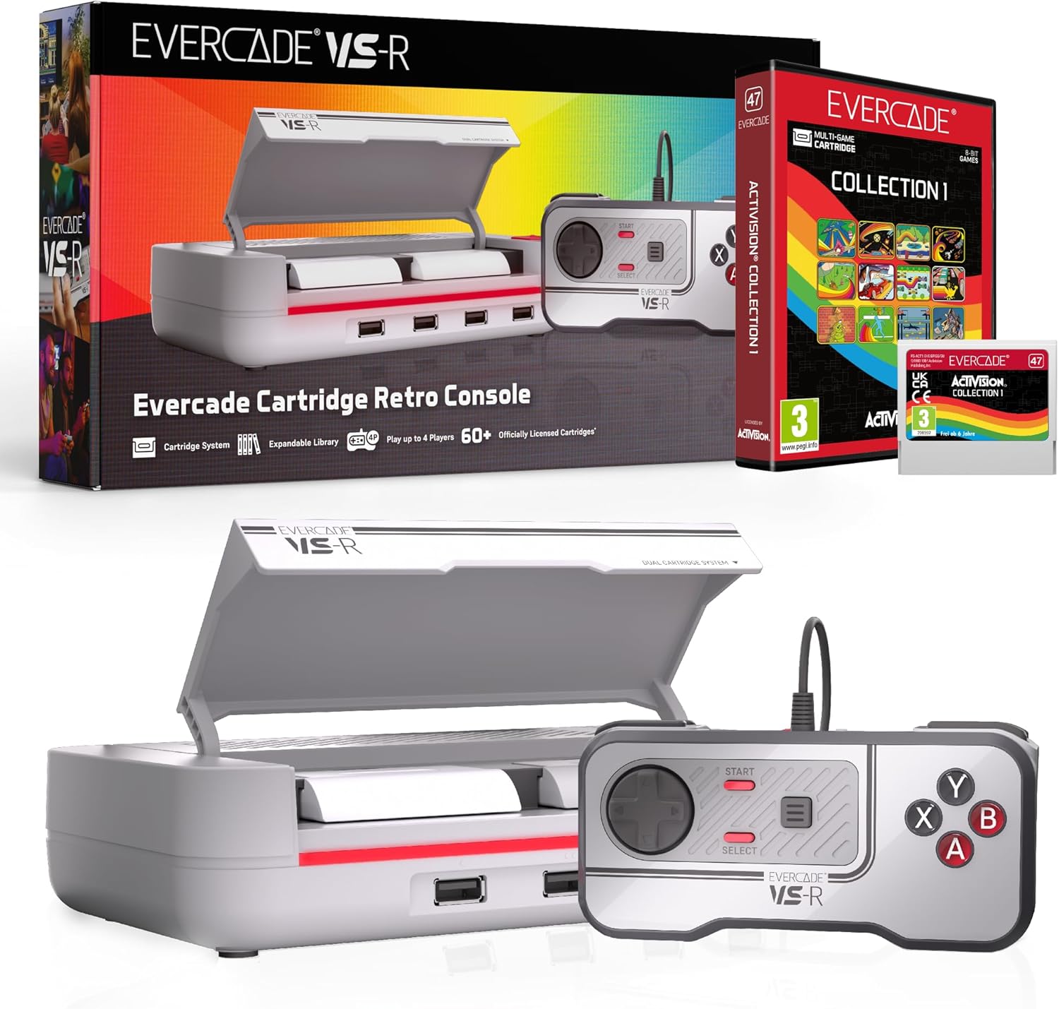 Thumbnail 1 de Evercade VS-R et Activision Collection 1 — console rétro