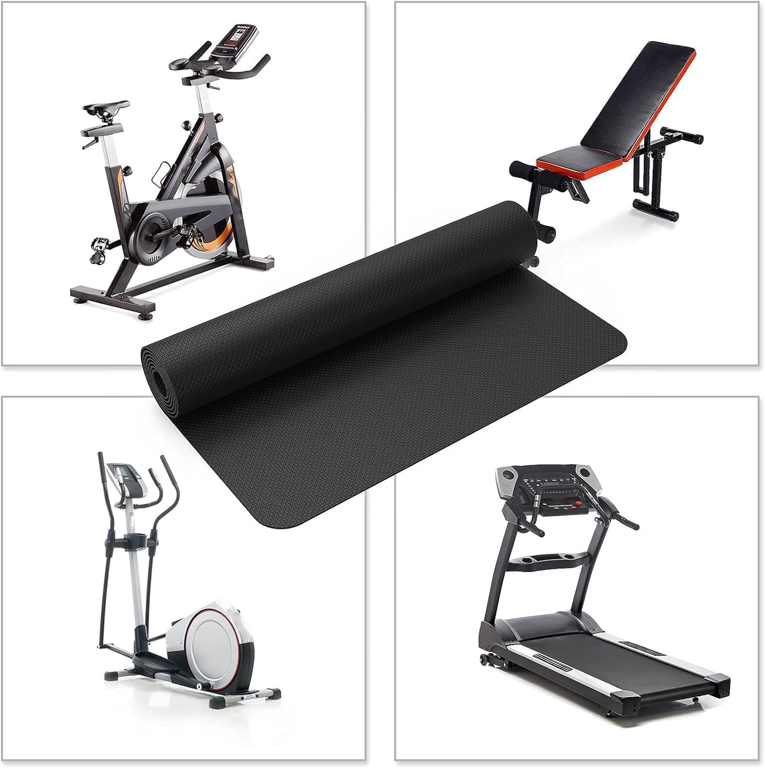 Thumbnail 4 de Treadmill Mat 180 cm x 75 cm – Heavy‑Duty Exercise Mat 🏋️♀