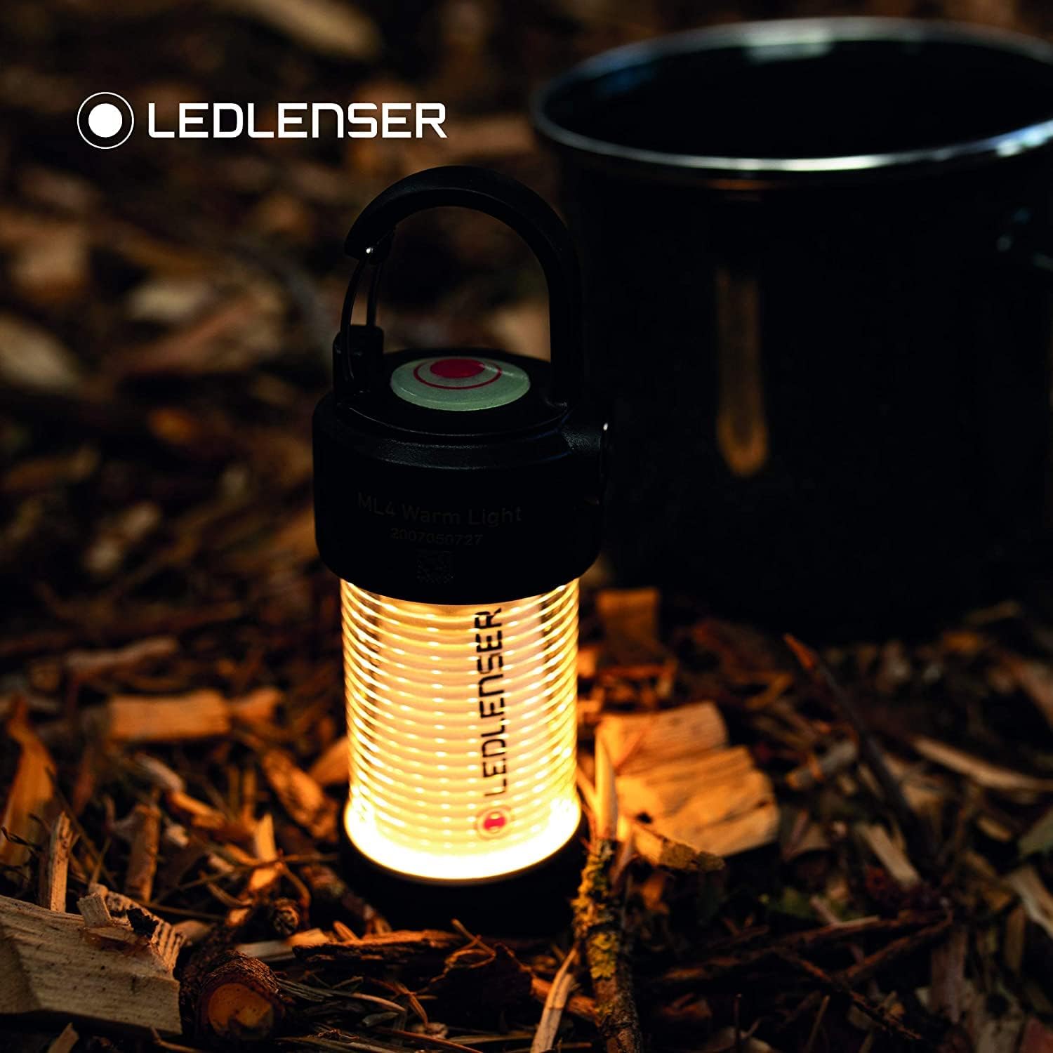 Detalle de Ledlenser ML4 Warm Light LED-Laterne – kompakt, energieeffizient und vielseitig für Outdoor