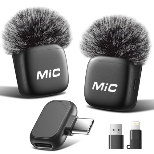 Detalle de WARM BOX Wireless Lavalier Microphone Kit for iPhone, iPad and Android