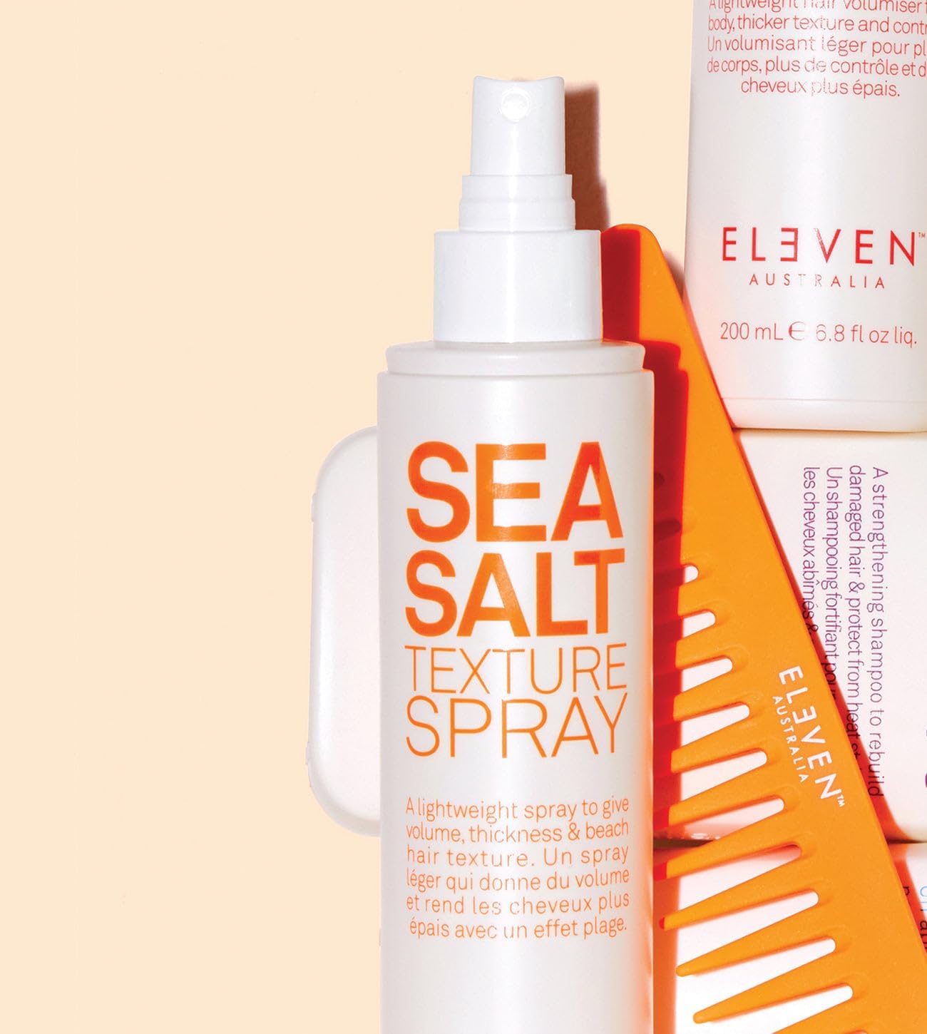 Thumbnail 3 de ELEVEN AUSTRALIA Styling Sea Salt Texture Spray — volume, texture et tenue sans effet carton