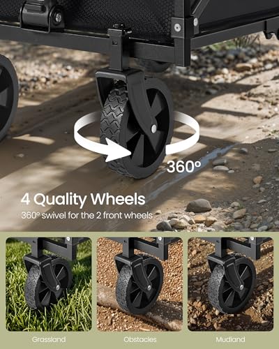 Thumbnail 5 de SONGMICS Festival Trolley on Wheels (GFW909B01): A Practical Foldable Garden Wagon for Everyday Haulage