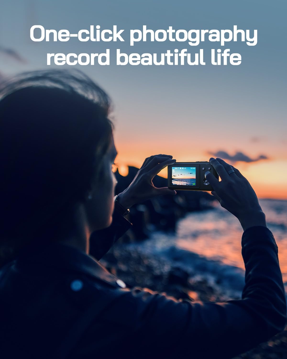 Thumbnail 6 de WOLFANG 50MP Kids 2.7K Compact Vlogging Camera