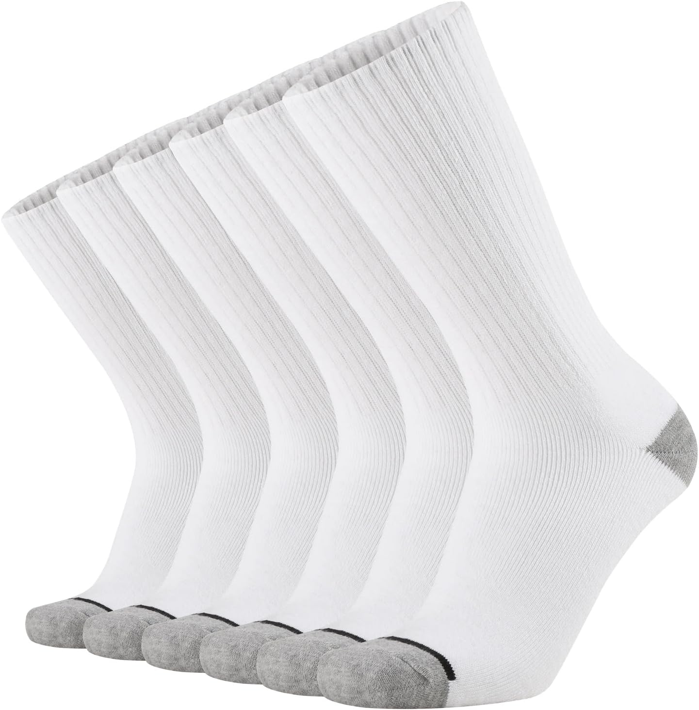 Detalle de ONKE Max Full Cushion Crew Socks for Steel Toe Work Boots (Moisture Wicking, Odor Control)