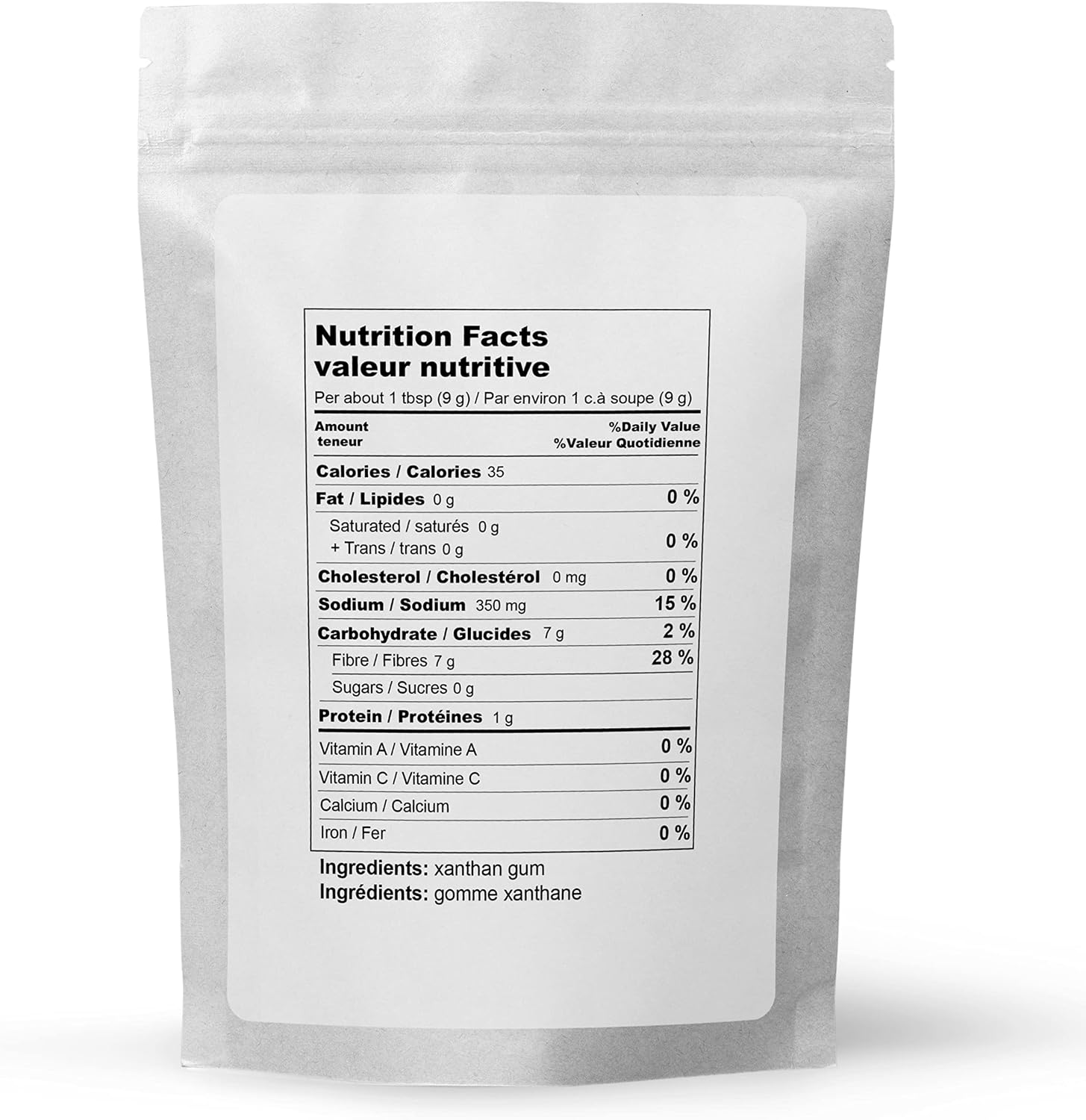 Detalle de Elo's Premium Xanthan Gum, 227 g, Food-Grade Thickener for Baking and Sauces
