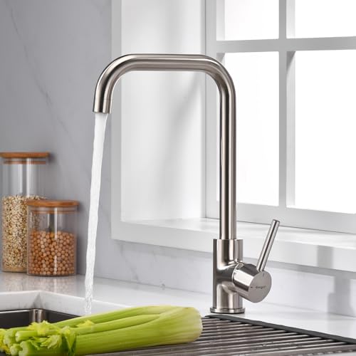 Thumbnail 2 de Ibergrif M22105A Grifo de cocina 360° cepillado 🚰