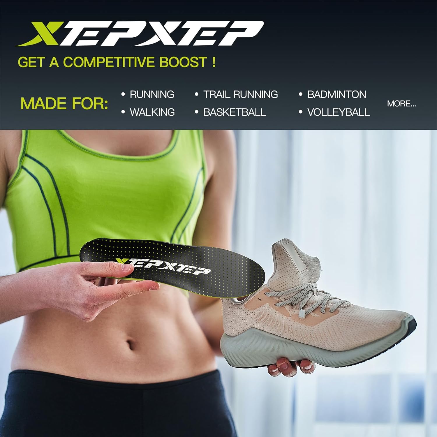 Thumbnail 4 de 2026 Sport Carbon Fiber Performance Insoles – Customized Inserts for Enhanced Jump, Speed, and Recovery