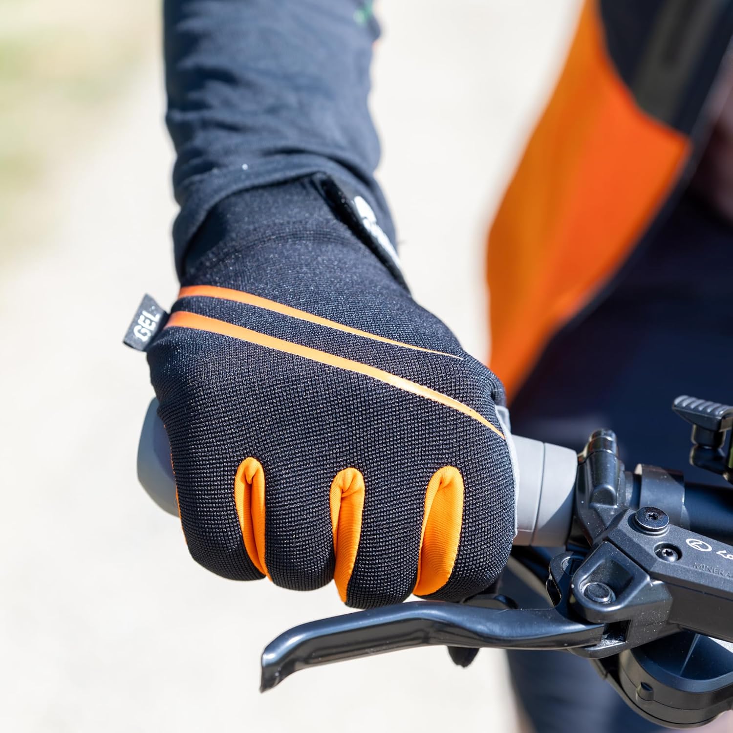 Thumbnail 3 de Urban Prime Long guanti da ciclismo invernali con inserti in gel e touch screen