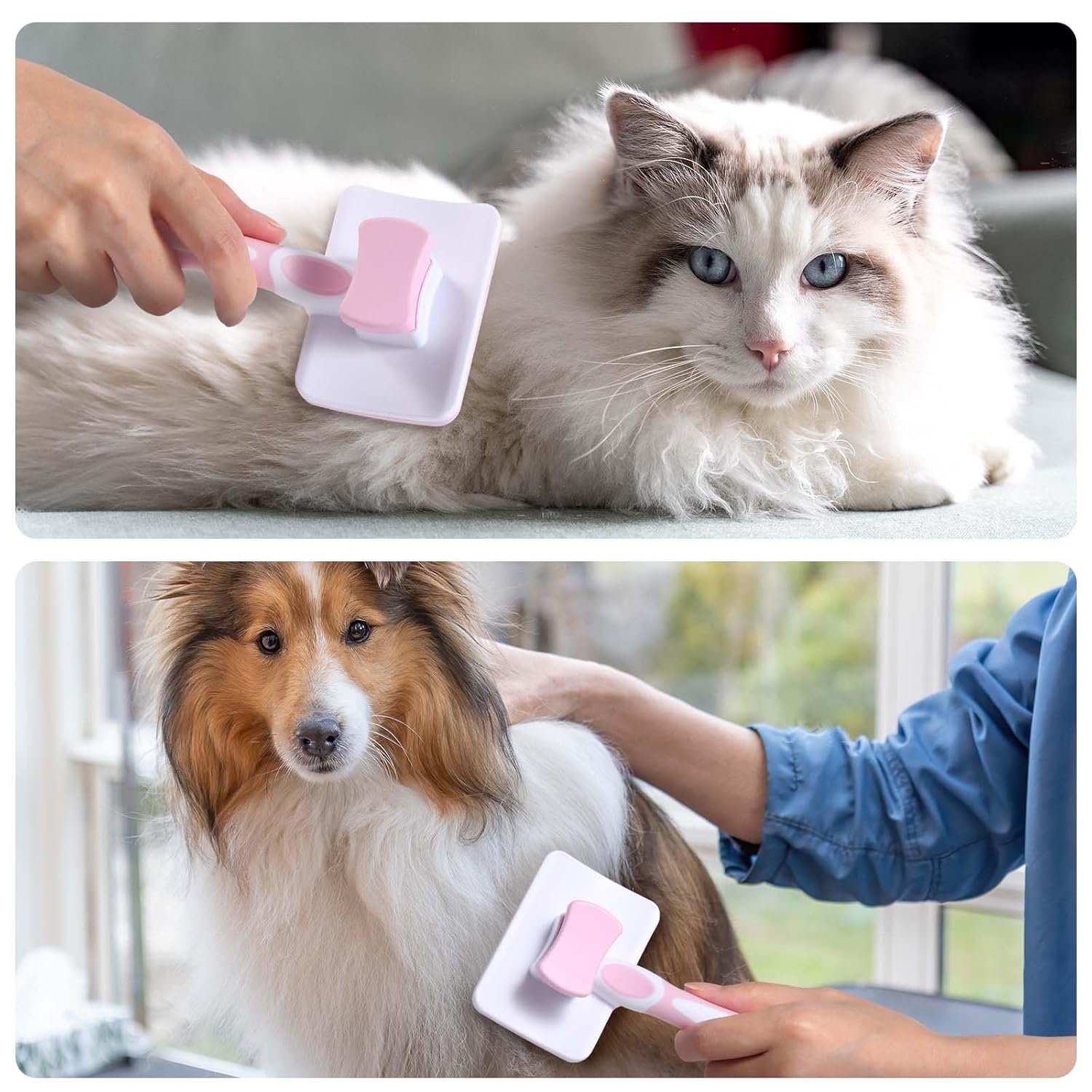 Thumbnail 3 de Vinabo Selbstreinigende Hundebürste 1 Stück