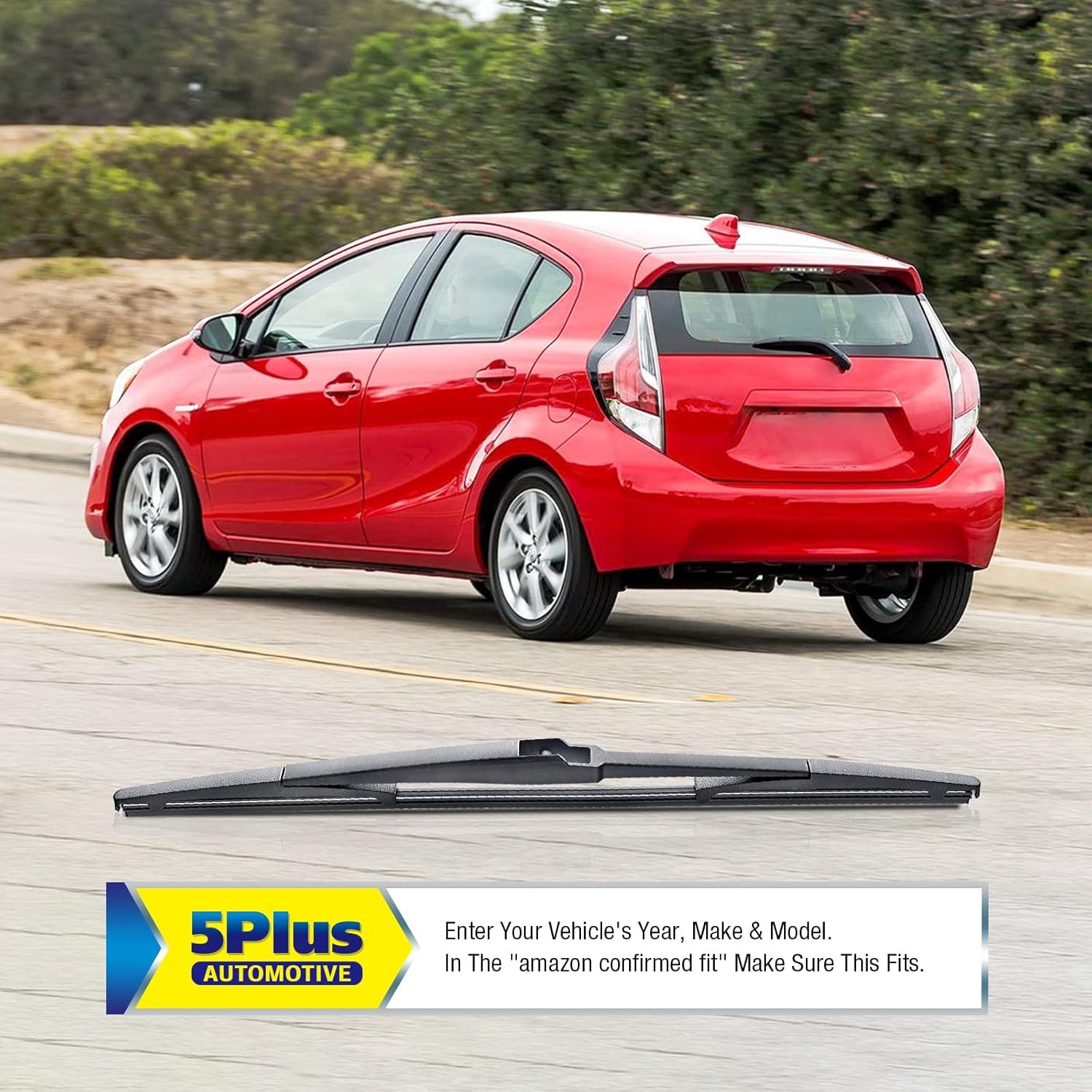 Detalle de 5 Plus® 16" Rear Wiper Blade Replacement for Toyota Sienna & Prius (16-A/H409)