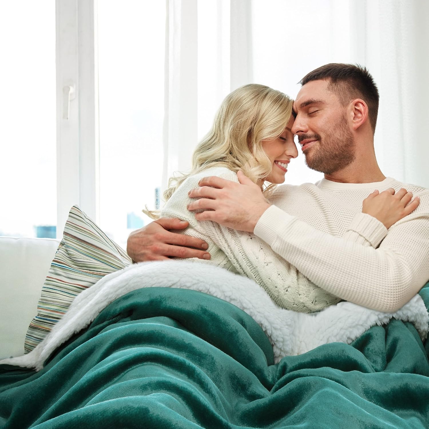 Thumbnail 4 de BEDSURE Kuscheldecke 220×240 cm – XXL Wohndecke 🛋