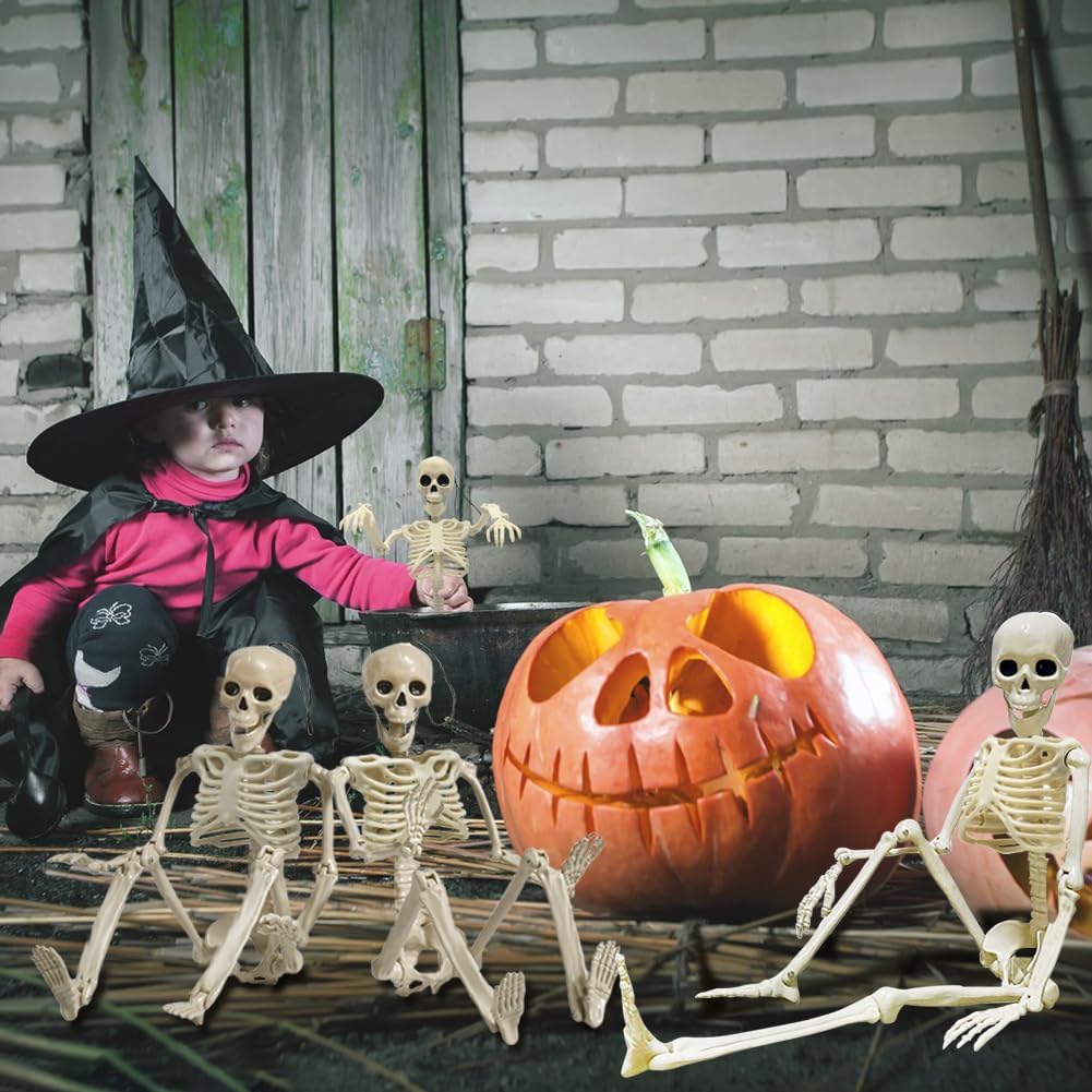 Detalle 2 de Posable Skeleton Decorations, 15.7-Inch