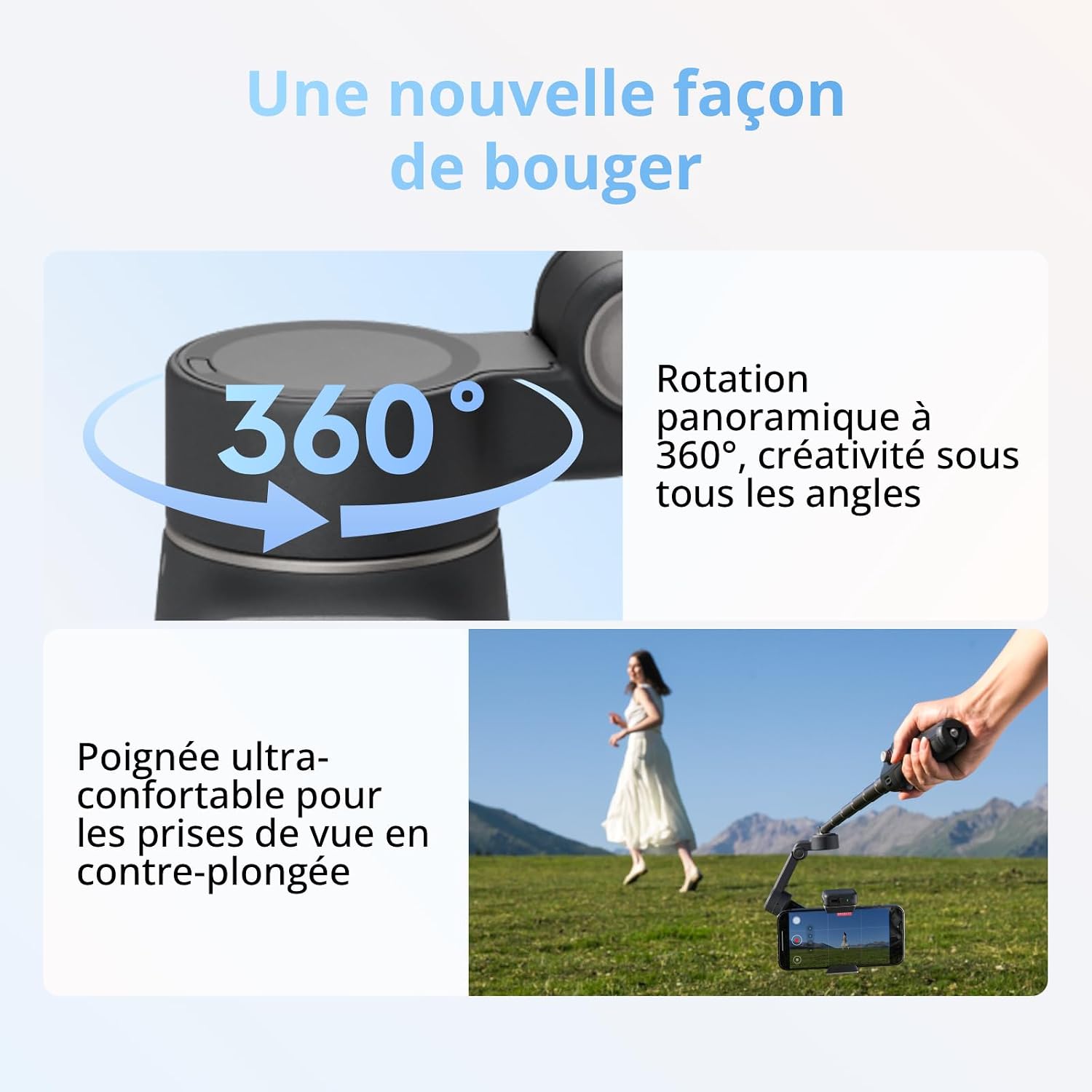 Thumbnail 4 de DJI Osmo Mobile 8 stabilisateur 360°