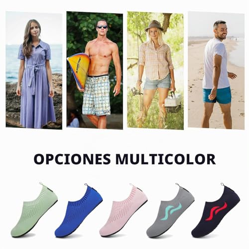 Thumbnail 6 de SAGUARO Zapatos Agua Unisex Rosa 40/41 EU – para baño, natación y deporte acuático