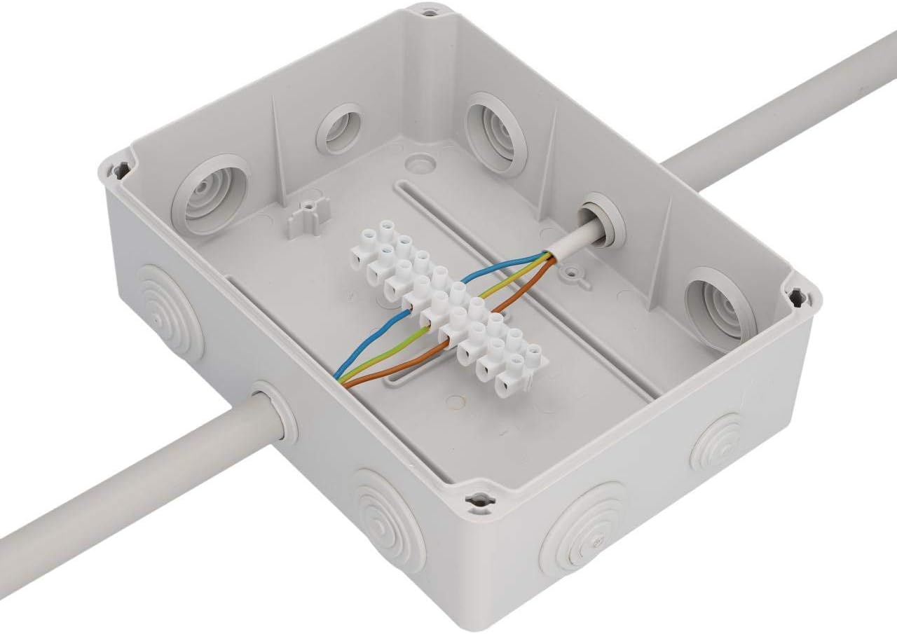 Thumbnail 1 de UNITEC Aufputz-Abzweigkasten IP65, 241 × 180 × 95 mm, schraubbarer Deckel