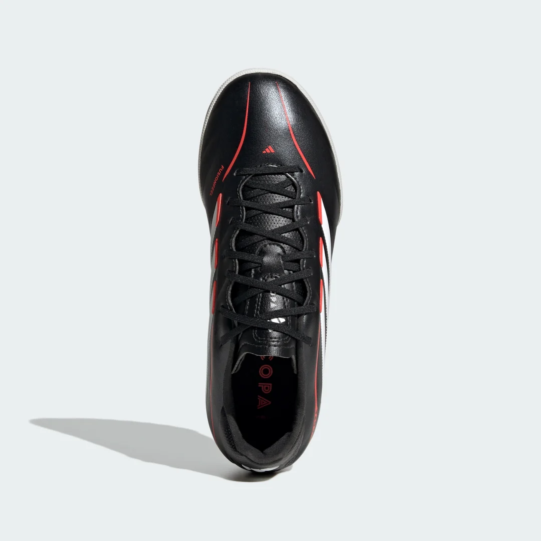 Detalle de Zapatilla de fútbol COPA PURE IV LEAGUE moqueta de Adidas: para control fino en césped artificial