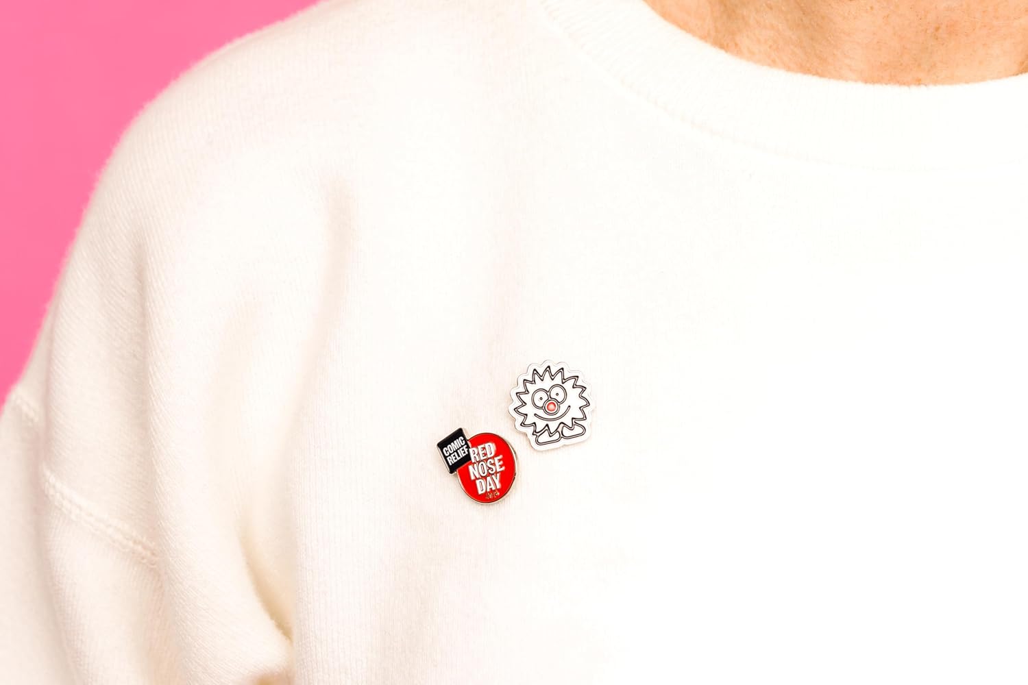 Thumbnail 3 de Red Nose Day 2026 Mr Doodle pin badges