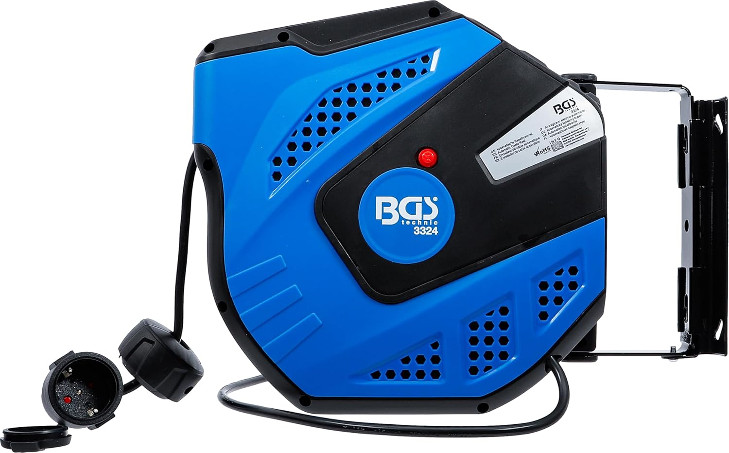 Detalle 2 de BGS 3324 enrouleur de câble 20 m 🔌