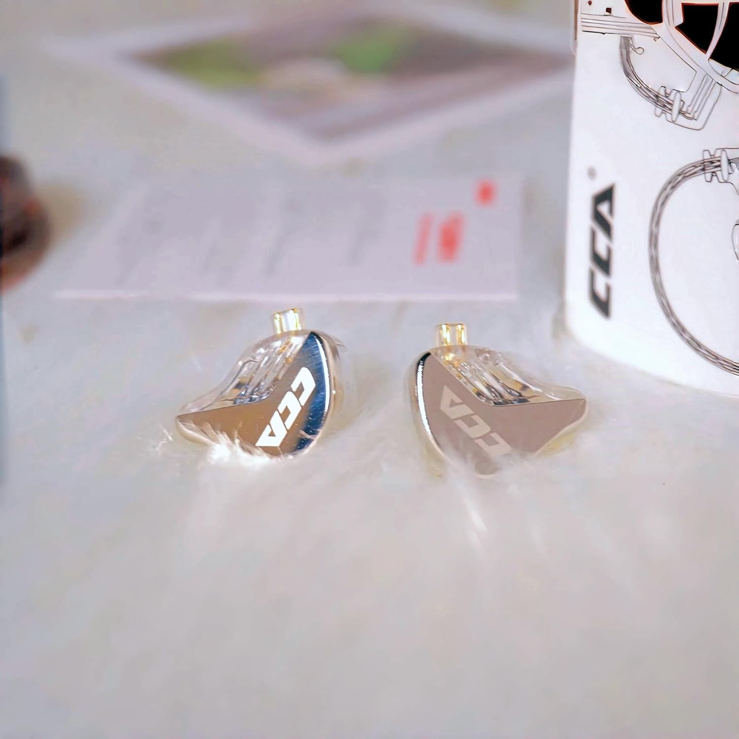 Thumbnail 2 de Keephifi / CCA CRA : écouteurs IEM filaires in-ear avec micro (3,5 mm) pour gaming et musique