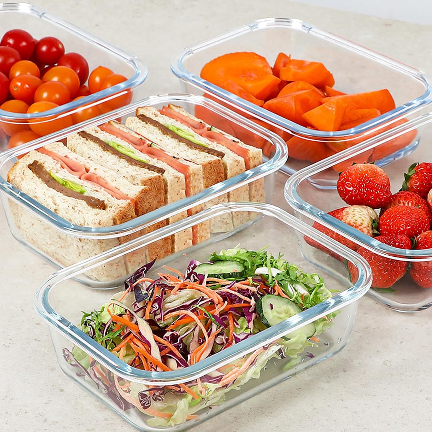Thumbnail 1 de KOMUEE Meal Prep Containers 30 oz 🍱