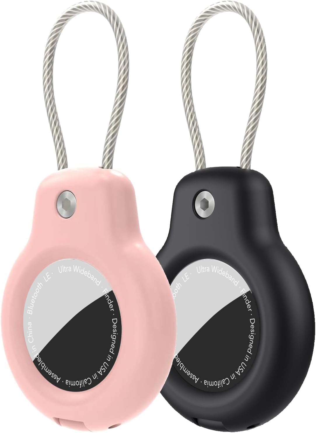 Detalle de SPGUARD AirTag-Hülle 4er-Set: Schlüsselfreundliche Sicherung für Apple AirTag (1. und 2. Generation)
