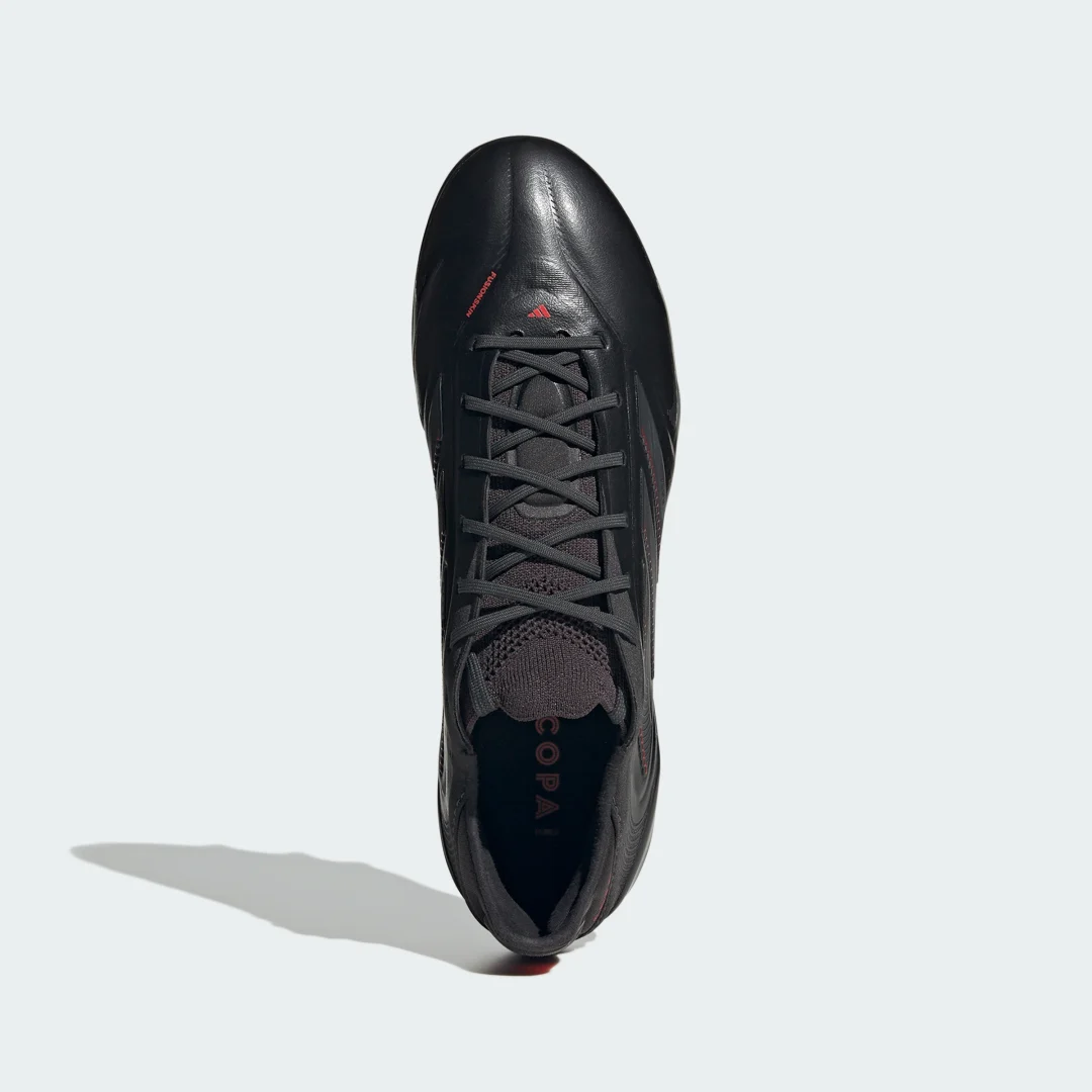 Detalle de Adidas Copa Pure 3 Elite: bota de fútbol para césped natural seco (negro)
