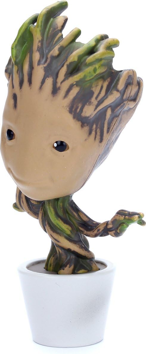 Thumbnail 4 de Jada Toys Marvel Groot Figur im Blumentopf (10 cm) – hochwertige Metall-Dekofigur