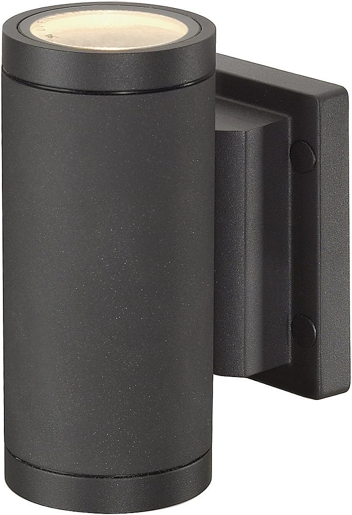 Detalle de SLV MYRA Applique Murale Extérieure en Saillie – UP/Down, IP55, GU10, Anthracite, 35W