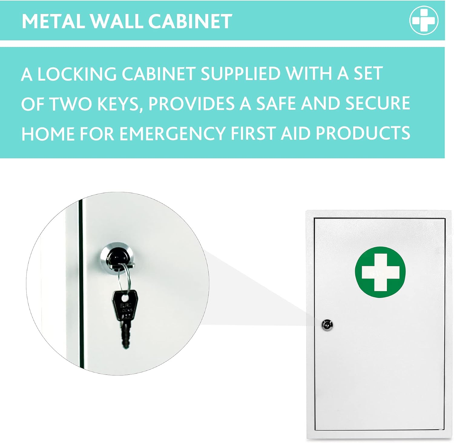 Thumbnail 1 de Reliance Medical Lockable Wall-M Mounted Medicine Cabinet