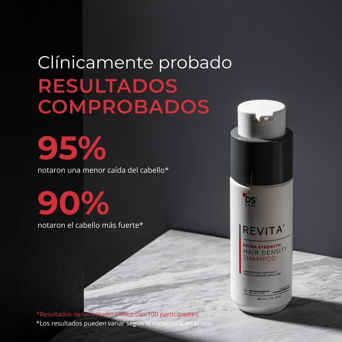Detalle 2 de DS Laboratories Revita Extra Strength 205 ml