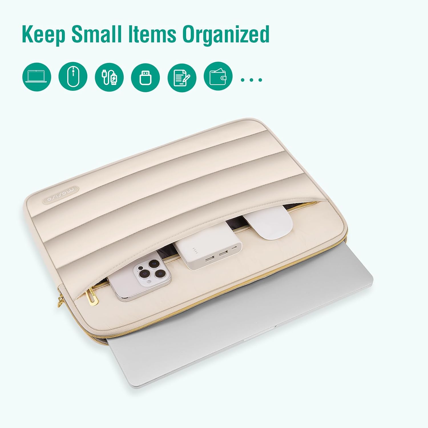 Detalle 2 de MOSISO 14 inch Laptop Sleeve