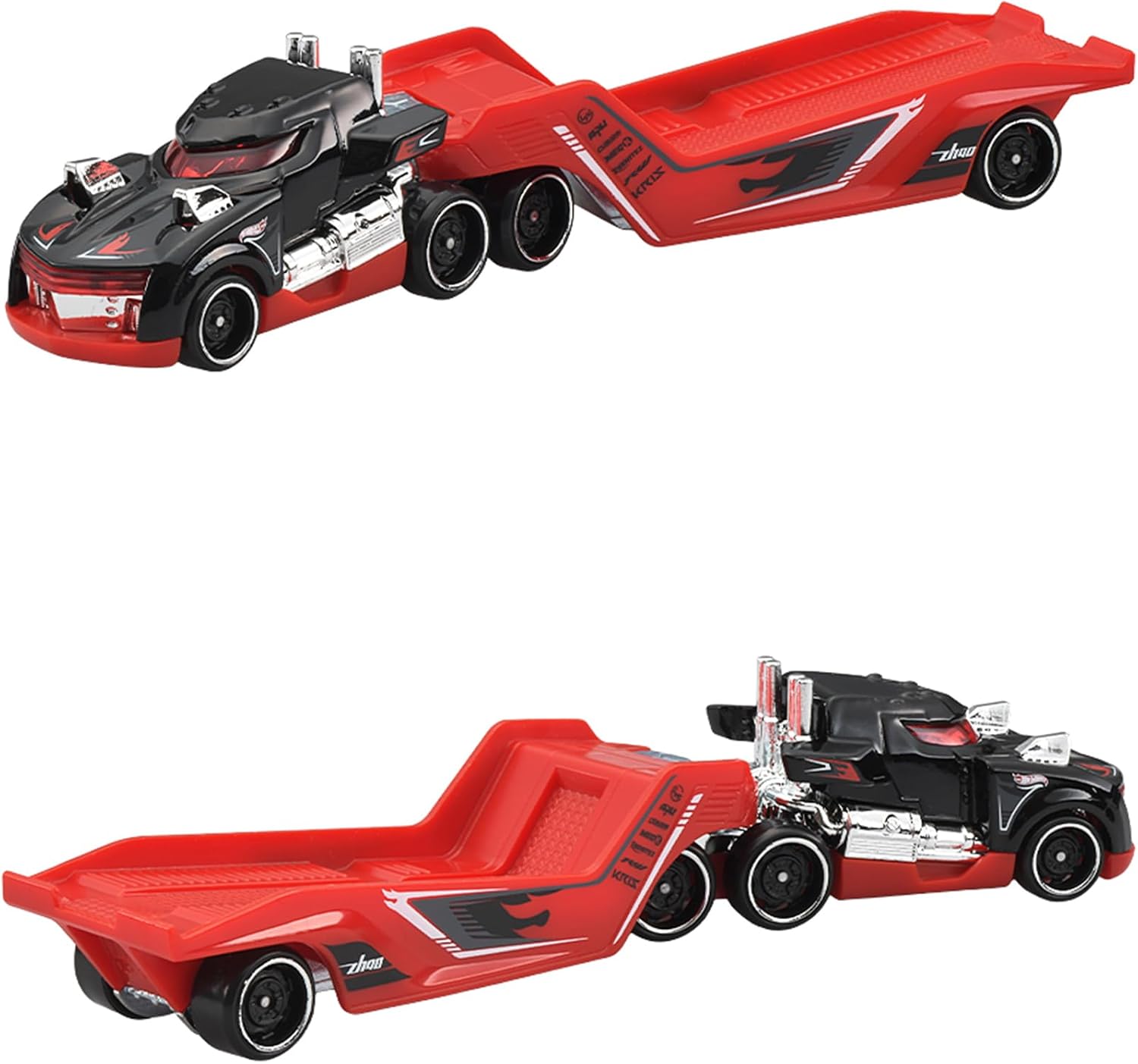 Detalle de Hot Wheels HYT56-986D トラック フリートアソート ミニカー 6台入り 1/64スケール