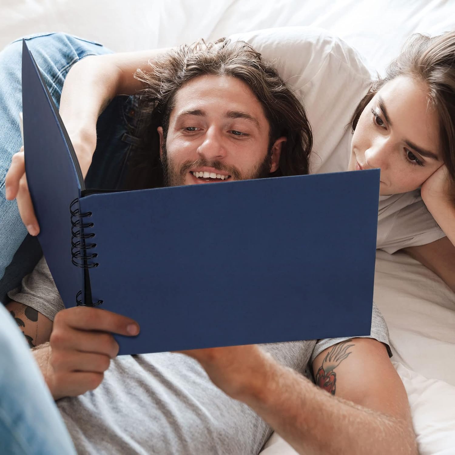 Thumbnail 5 de Vienrose Álbum de Fotos Scrapbook 10x15cm 🖼️ 80 Páginas DIY Boda y Regalos