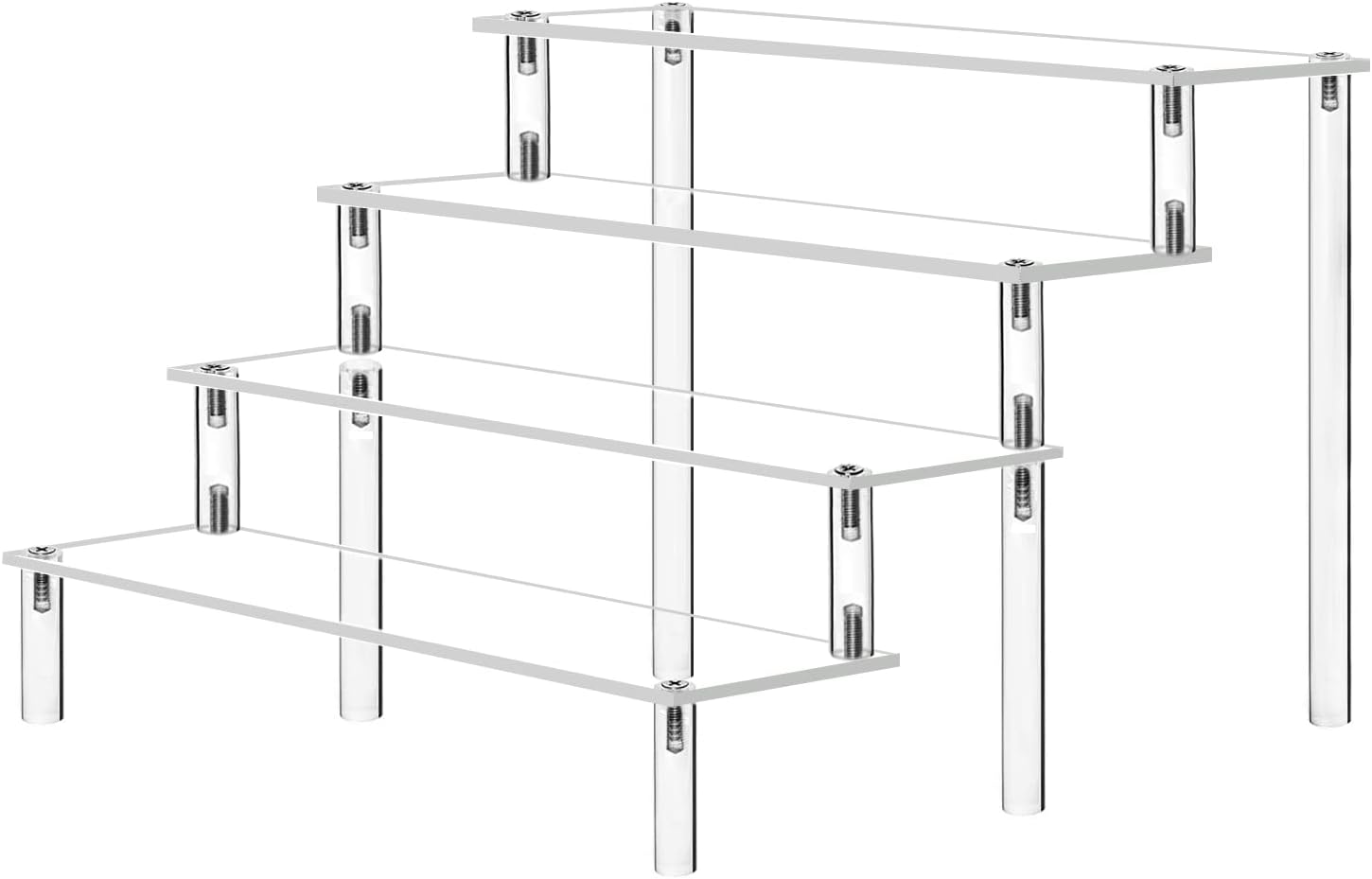 AZEAM Acrylic Riser 4 Tier Display Stand
