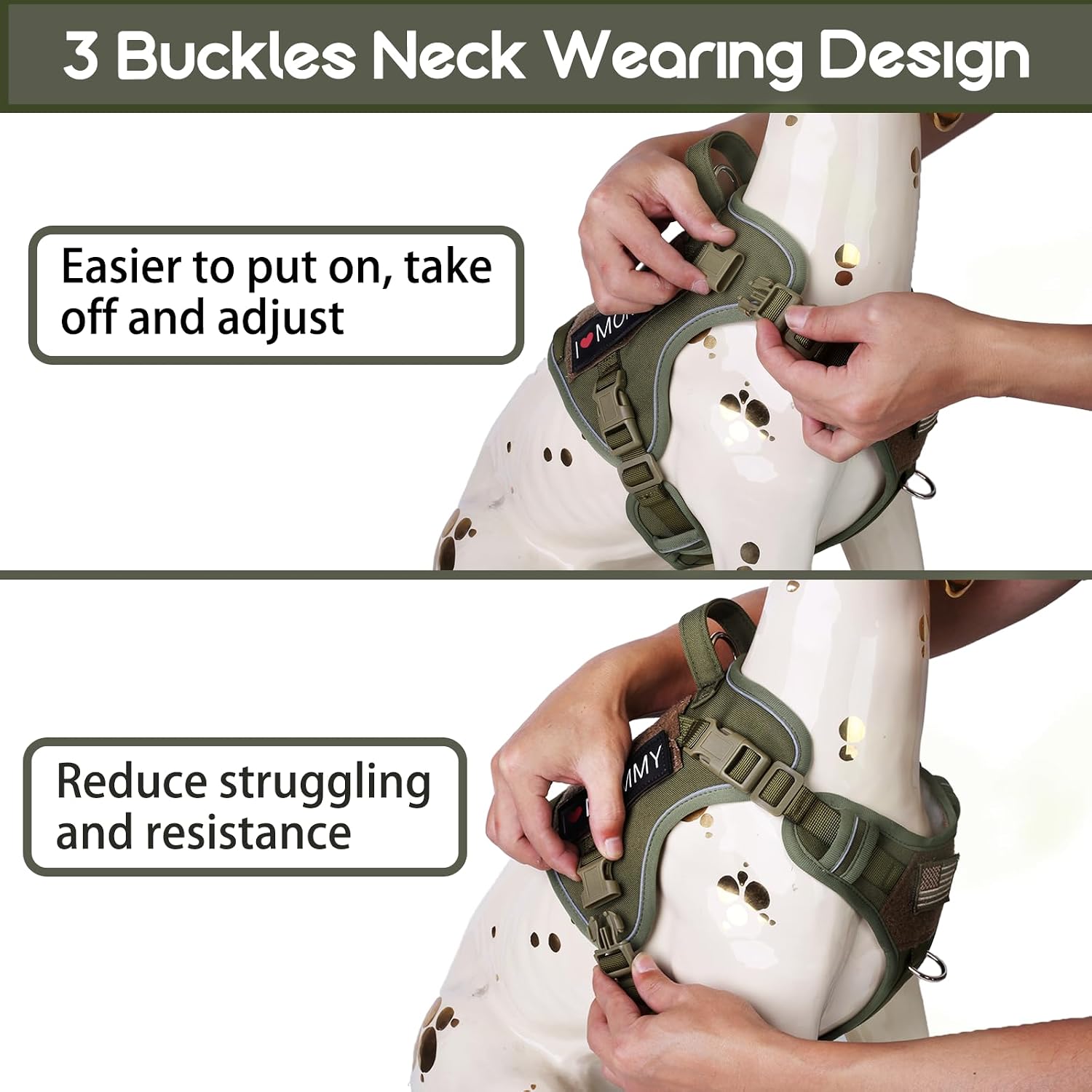 Detalle de BUMBIN Tactical Dog Harness M