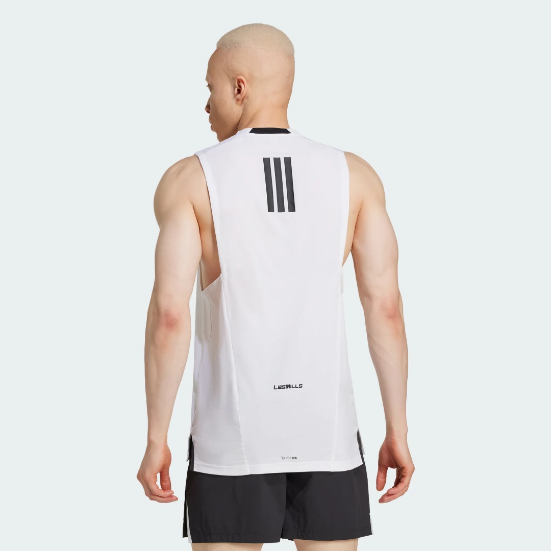 Thumbnail 1 de Camiseta estampada sin mangas Les Mills de Adidas