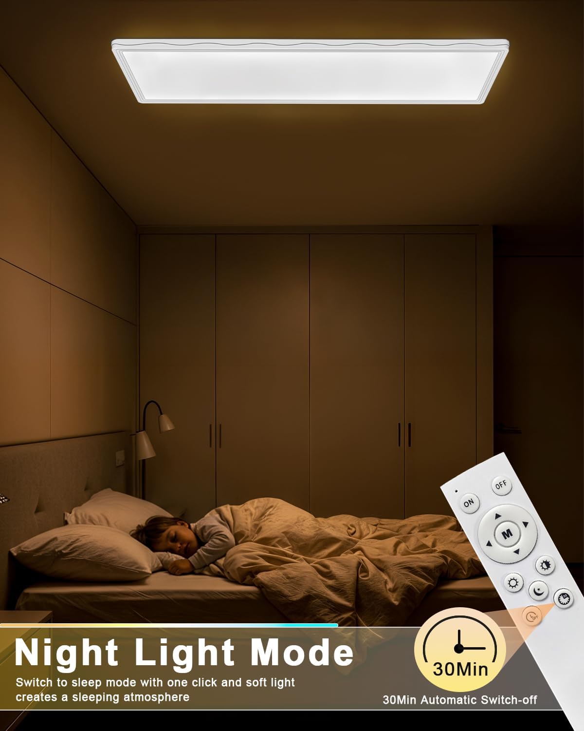 Thumbnail 5 de Bowfar LED Deckenleuchte 58 x 20 cm