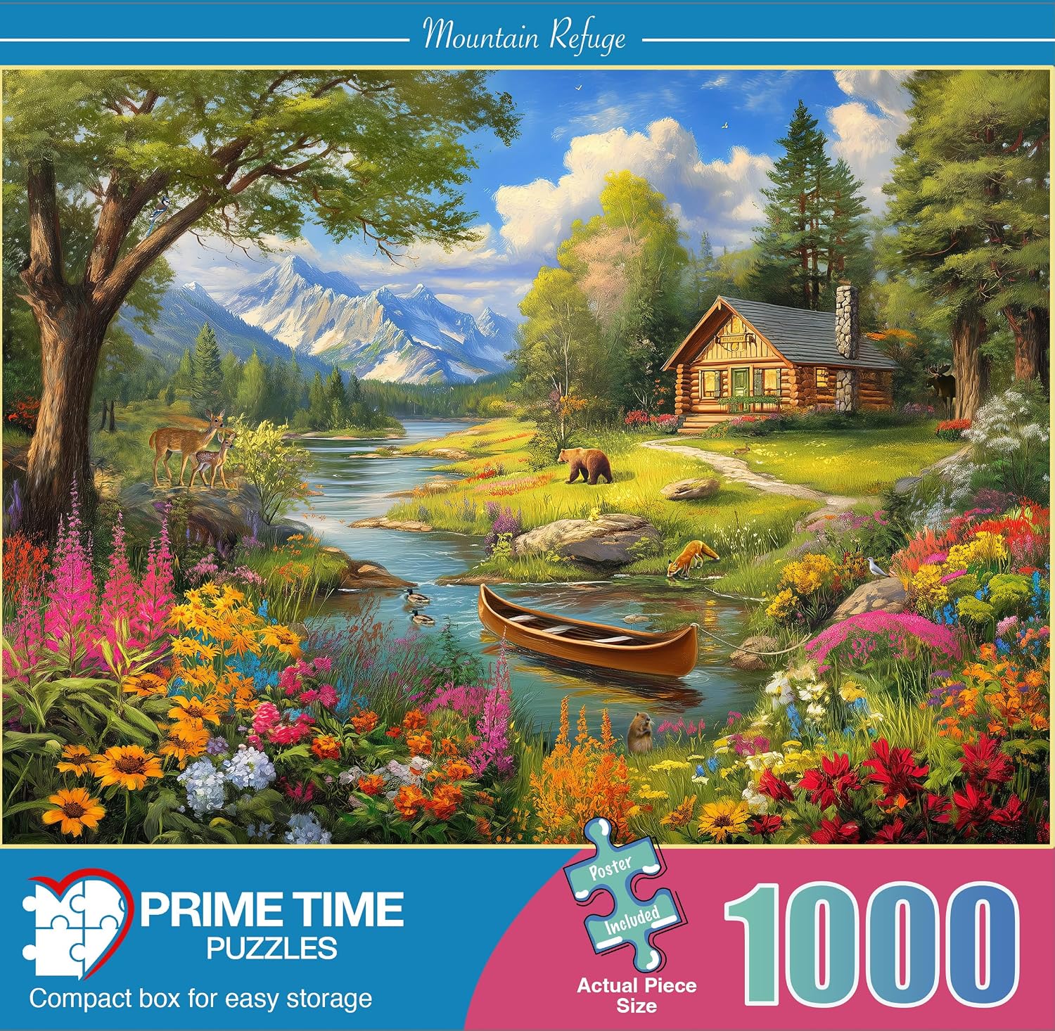 Detalle de 1000 Piece Jigsaw Puzzle 20x27 Inches