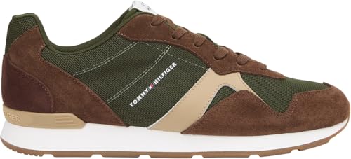 Thumbnail 7 de Tommy Hilfiger Runner Icon Mix Fm0fm05679 – Tenis bajos para hombre en Verde Abeto Ártico, talla 44 EU