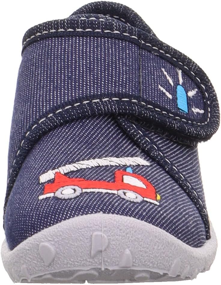 Thumbnail 1 de Superfit SPOTTY Hausschuhe 1-009246 für Jungen – mit Klettverschluss und auffälligen Details