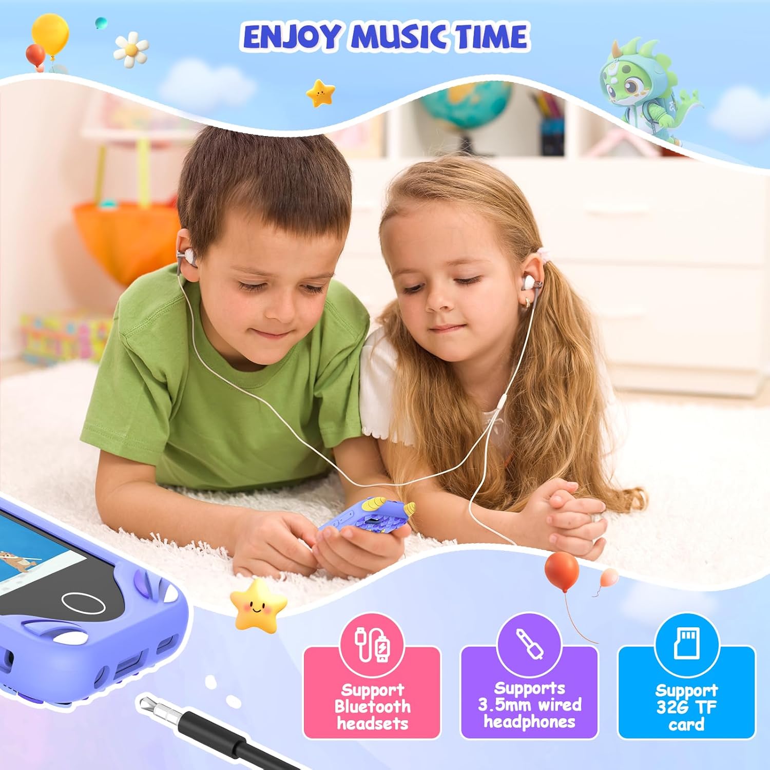 Thumbnail 5 de Kids Smart Phone 32 GB toy phone for toddlers