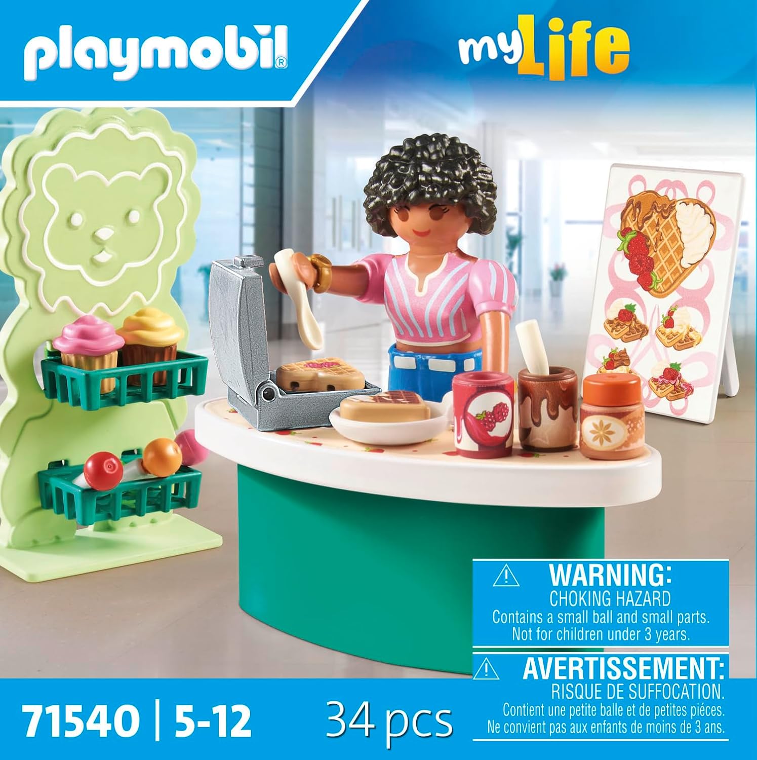 Thumbnail 3 de PLAYMOBIL MyLife Süßigkeitenstand 71540 – Spielzeug für Kinder ab 5 Jahren