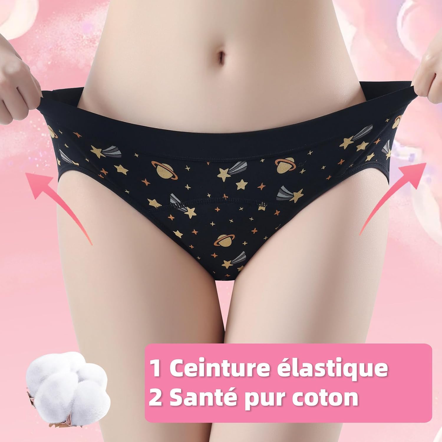 Thumbnail 5 de Culotte menstruelle FOTOOL, lot de 3