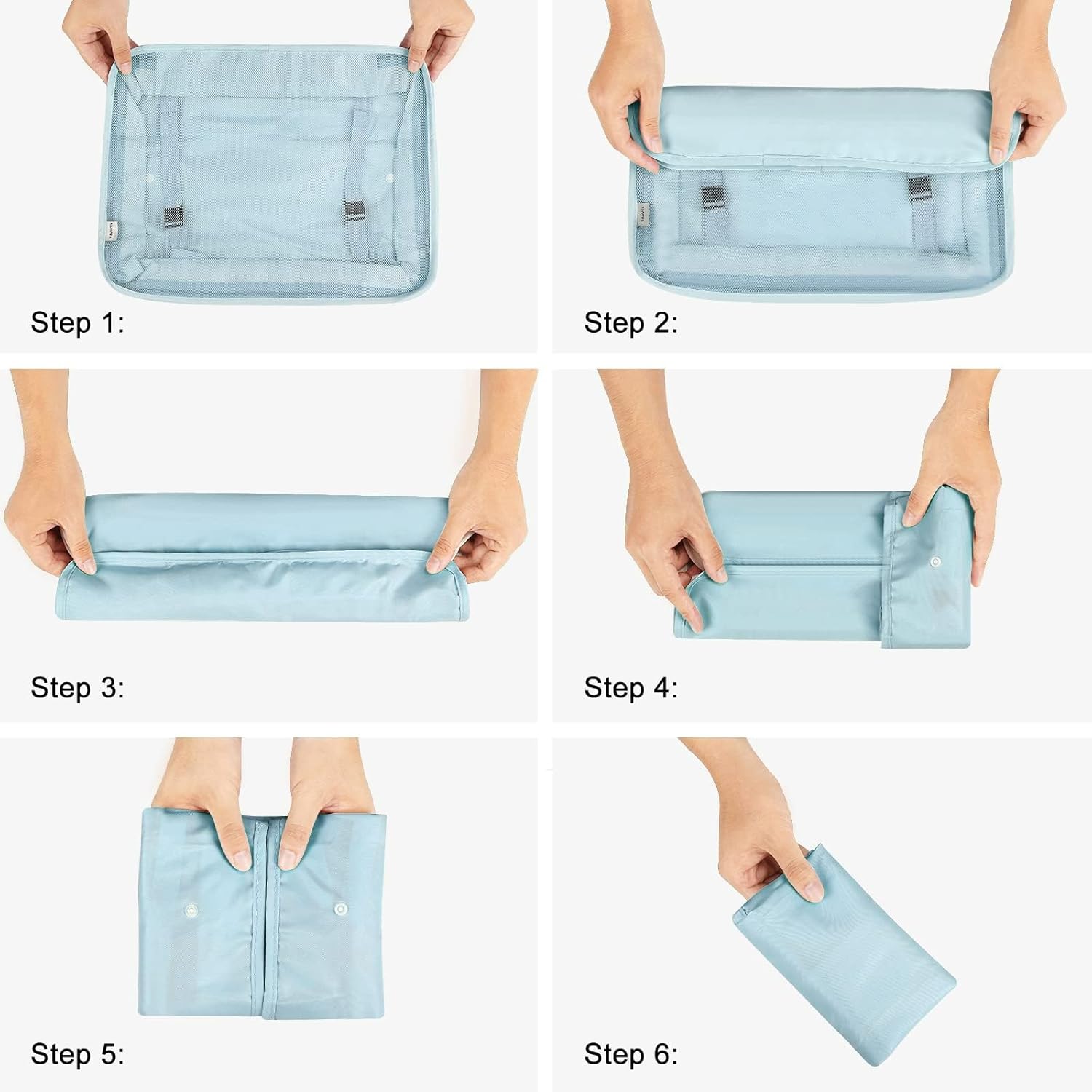 Thumbnail 5 de MURISE Packwürfel Set 8/6 Teile – Koffer‑Organizer