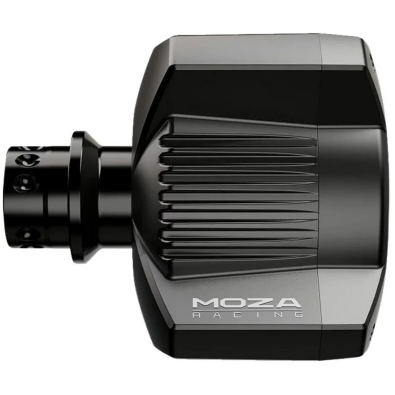 Detalle de Moza Racing RS074 para PC: volante y pedales con accionamiento directo