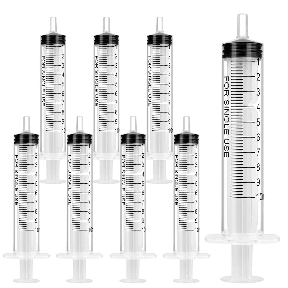 OFFCUP Kunststoff Spritze 10 ml, 8er-Set