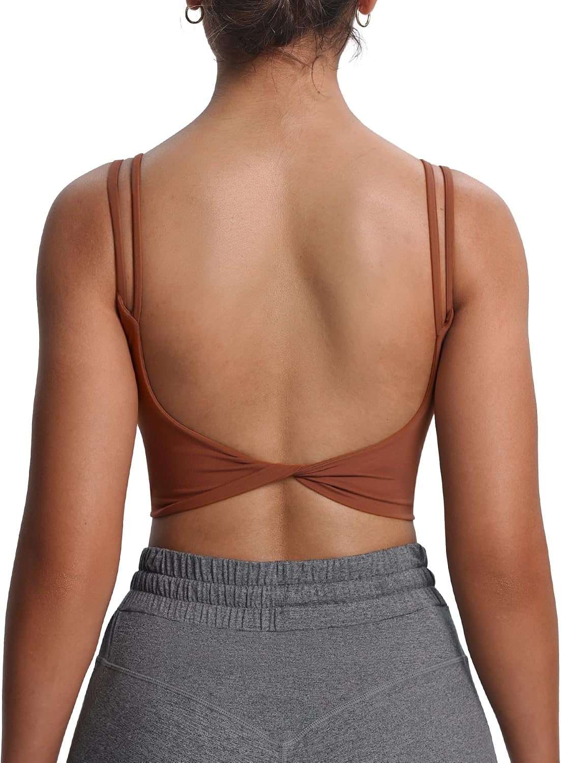 Thumbnail 4 de Aoxjox Women's Twist-Back Sports Bra
