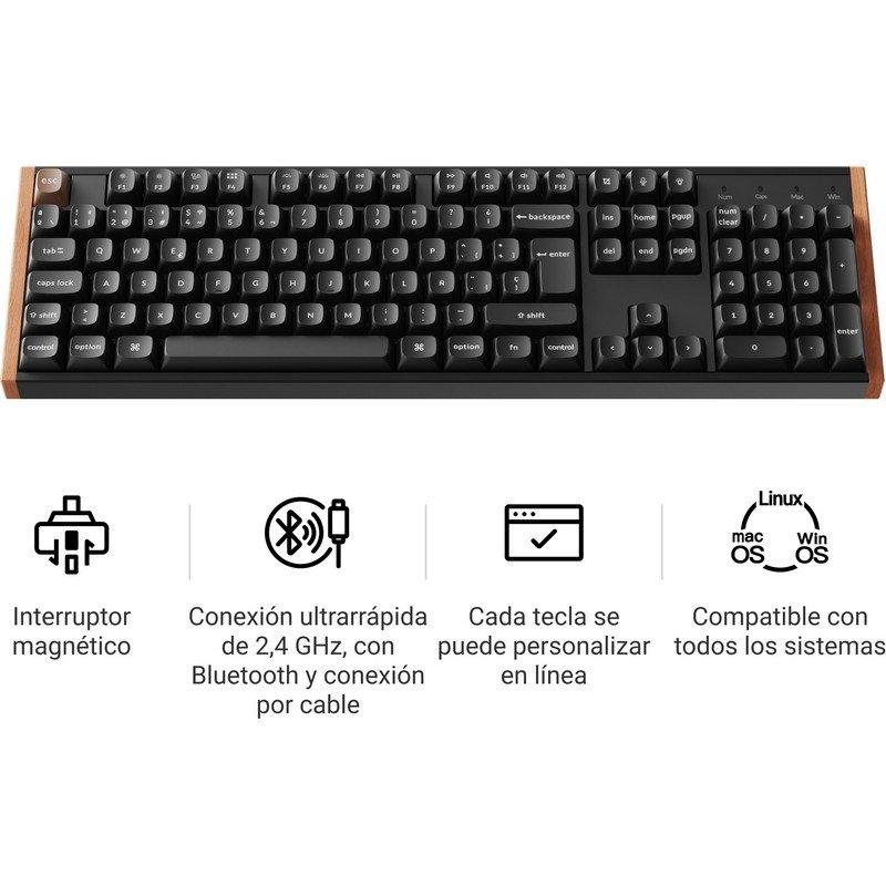 Thumbnail 3 de Keychron K10 HE Hall Magnético inalámbrico
