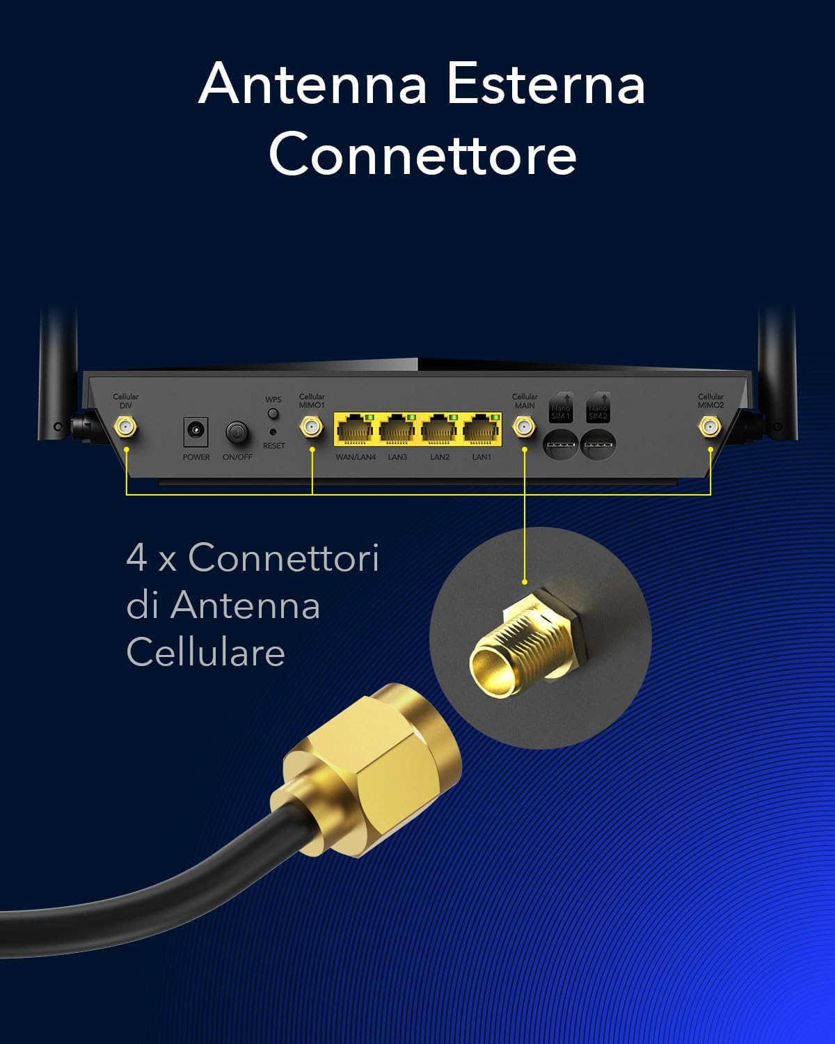 Thumbnail 5 de Cudy Router 4G+ LTE Cat.6 300 Mbps